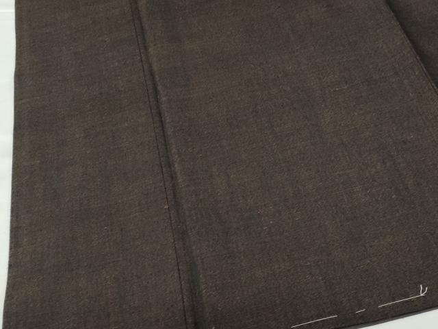 平和屋着物●男性 紬 霞文 正絹 逸品 未使用 DABH0402op
