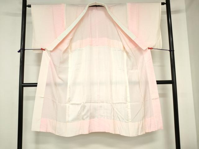 平和屋着物■長襦袢 無双仕立て 斜線文 正絹 逸品 DABH0523op