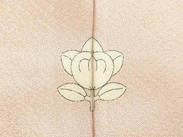 平和屋着物▼豪華色留袖 駒刺繍 総刺繍 宝尽くし器物花文 金糸 正絹 逸品 DABH0536op