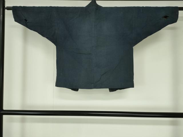 平和屋着物▼男性 アンティーク 大正ロマン 半纏 法被 昭和レトロ 年代物 綿 逸品 DABH0553op