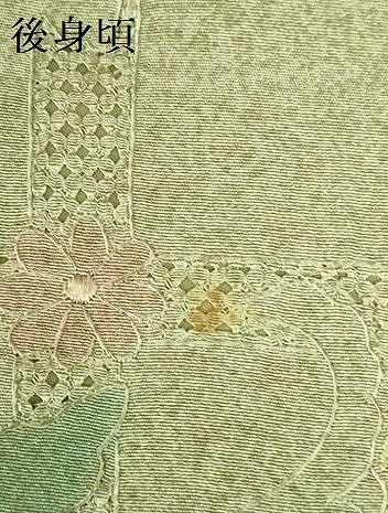 平和屋着物▼中国三大刺繍 スワトウ刺繍 汕頭刺繍 総刺繍 訪問着 正倉院鳳凰花文 正絹 逸品 DABH0568op