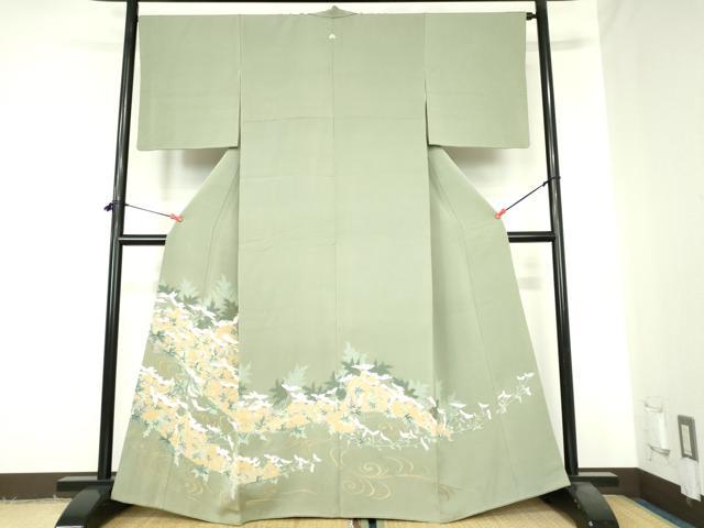 平和屋着物●豪華色留袖 裏菊 金糸 高島屋扱い 正絹 逸品 DABH0580op