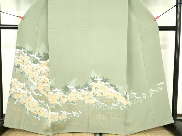 平和屋着物●豪華色留袖 裏菊 金糸 高島屋扱い 正絹 逸品 DABH0580op
