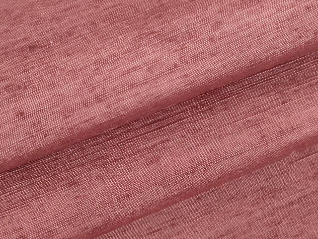 平和屋着物●上質な紬 霞文 蘇芳香色 正絹 逸品 未使用 DABH0593op