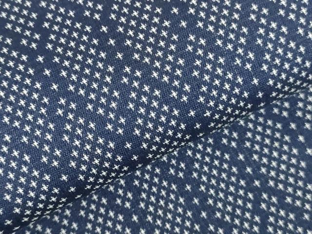 平和屋着物▽上質な紬 単衣 立涌文 正絹 逸品 DABH0633op
