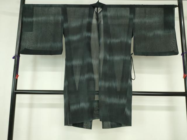 平和屋着物▽道中着 スリーシーズン 春夏秋 塵除け 霞文 暈し染め ロング丈 正絹 逸品 DABH0646op