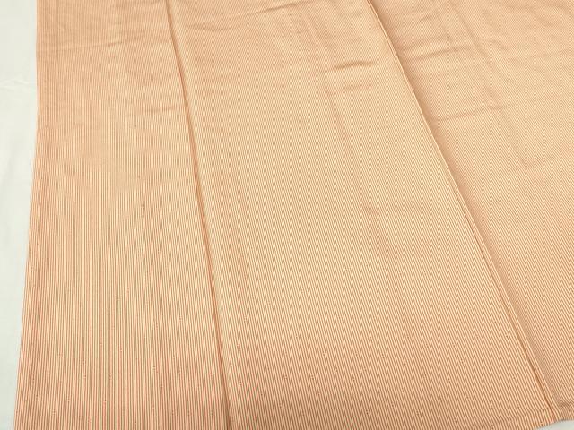 平和屋着物▽江戸小紋 単衣 縞 正絹 逸品 DABH0656op