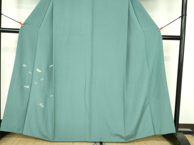 平和屋着物●豪華色留袖 総刺繍 竹屋町刺繍 七宝花文 金彩 正絹 逸品 DABH0724op