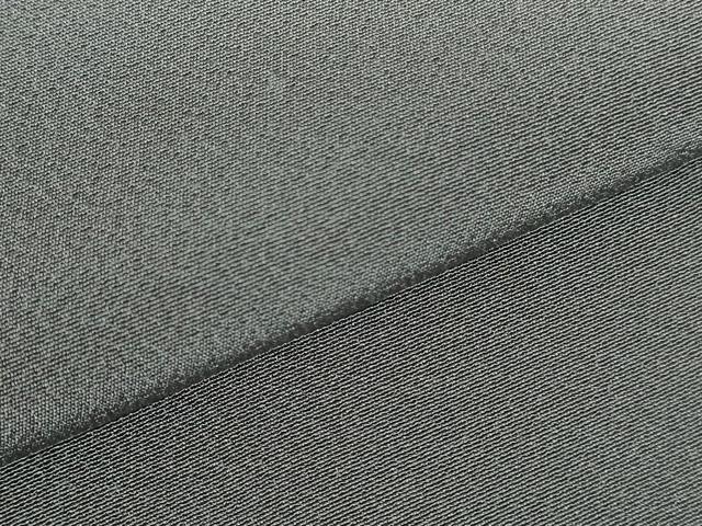 平和屋着物●上質な色無地 墨色 正絹 逸品 DABH0745op