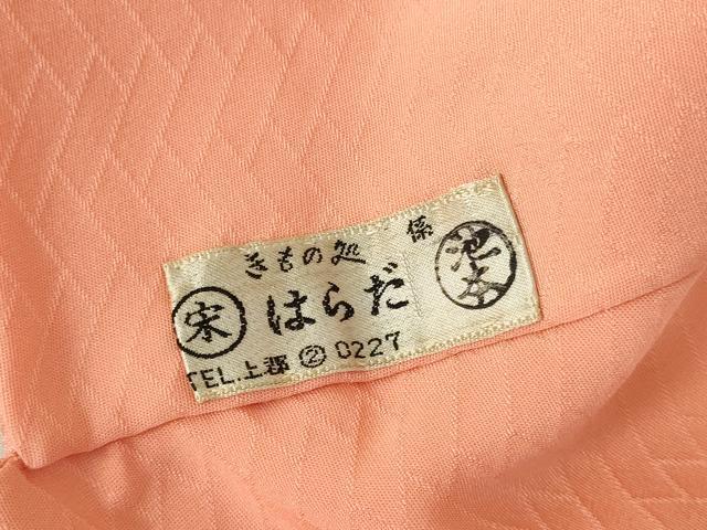 平和屋着物●上質な色無地 作家物 彩香草木 正絹 逸品 未使用 DABH0779op