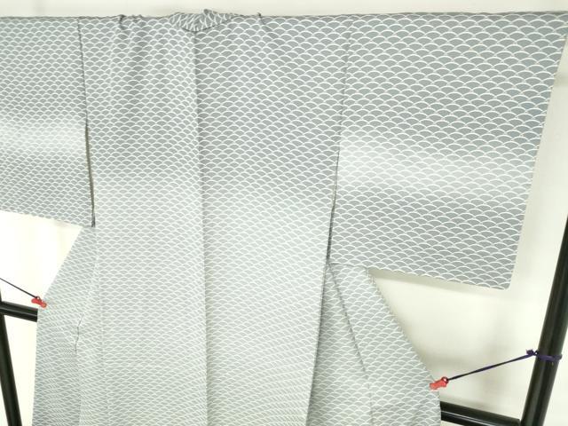 平和屋着物●訪問着 芝尽くし 暈し染め 正絹 逸品 DABH0811op