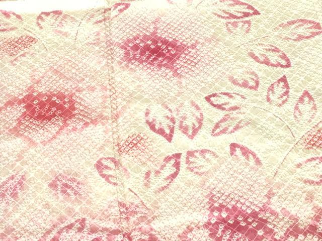 平和屋着物●豪華振袖 総絞り 草花 暈し染め 正絹 逸品 DABH0838op