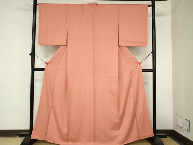 平和屋着物●江戸小紋 作家物 草木染 南天文 正絹 逸品 DABH0867op