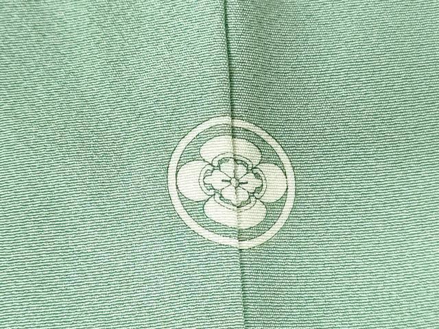 平和屋着物●上質な色無地 薄青色 正絹 逸品 DABH0881op
