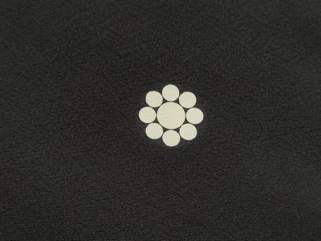 平和屋着物■豪華黒留袖 漆原勲 エ霞花車文 金彩 正絹 逸品 DABH1001qa