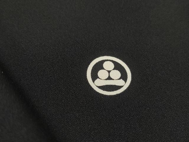 平和屋着物■豪華黒留袖 駒刺繍 百人一首 金銀彩 正絹 逸品 DABH1005qa