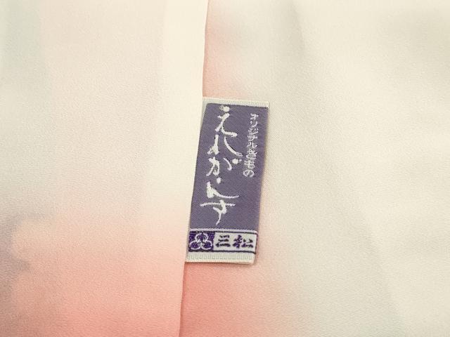 平和屋着物■上質な小紋 草花文 金彩 正絹 逸品 DABH1013qa