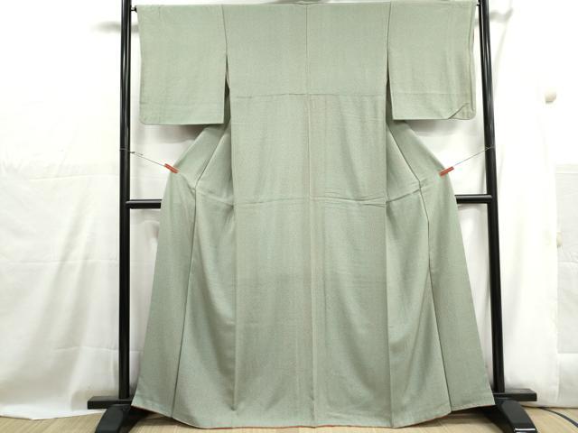 平和屋着物■上質な小紋 霞文 正絹 逸品 DABH1024qa