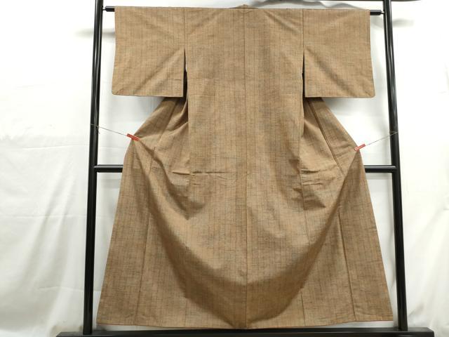 平和屋着物■上質な紬 霞文 正絹 逸品 DABH1052qa