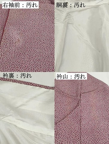 平和屋着物■江戸小紋 訪問着 宝尽くし花鳥文 正絹 逸品 DABH1080qa