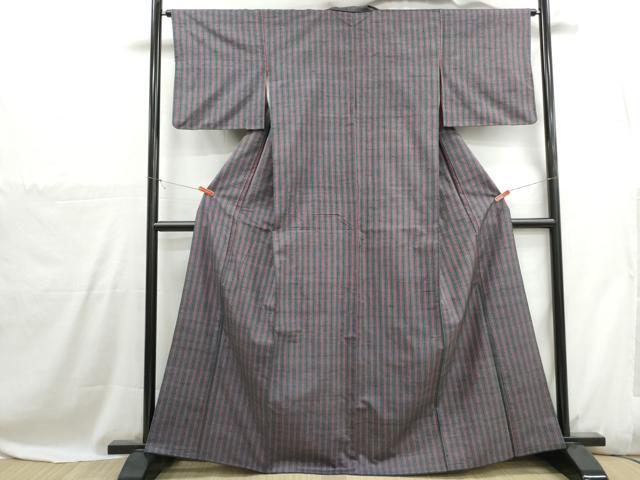 平和屋着物■上質な紬 間道 正絹 逸品 DABH1091qa