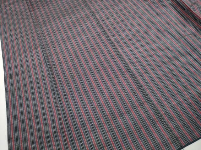 平和屋着物■上質な紬 間道 正絹 逸品 DABH1091qa
