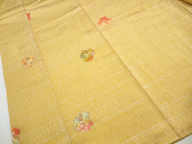 平和屋着物■上質な小紋 舞梅文 正絹 逸品 DABH1131qa