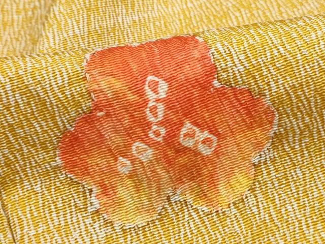 平和屋着物■上質な小紋 舞梅文 正絹 逸品 DABH1131qa