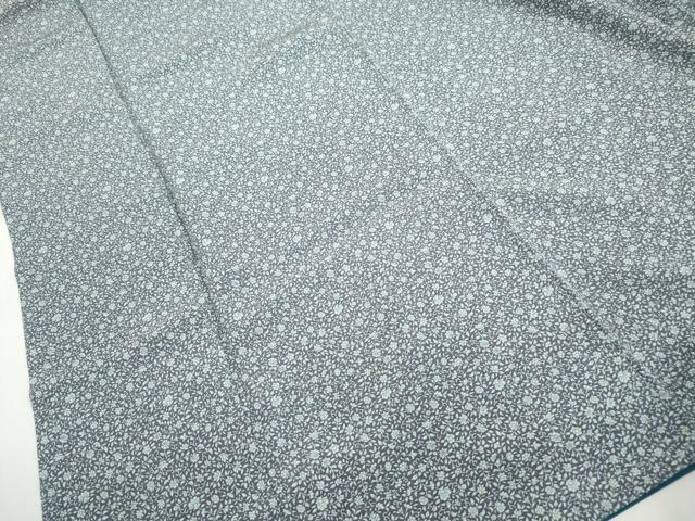 平和屋着物■上質な小紋 更紗花文 正絹 逸品 DABH1134qa