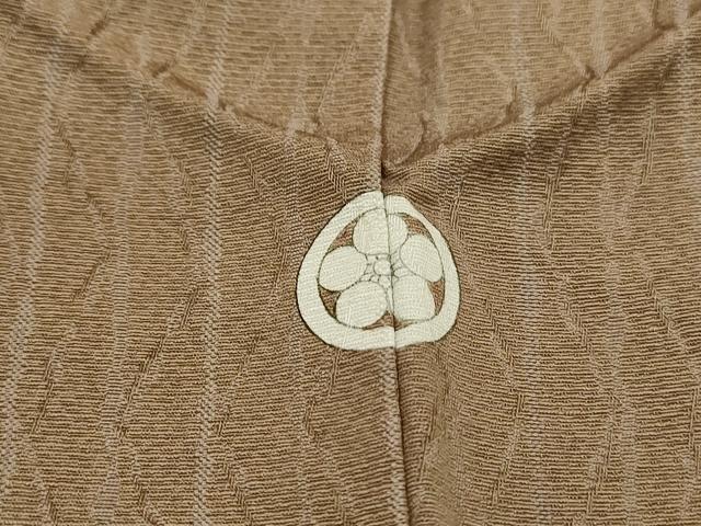 平和屋着物■上質な小紋 間道 正絹 逸品 DABH1200qa