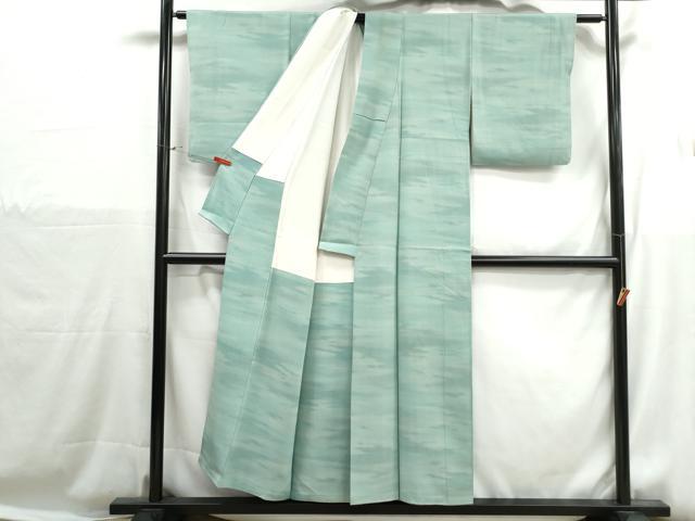平和屋着物■上質な小紋 霞文 暈し染め 正絹 逸品 DABH1212qa