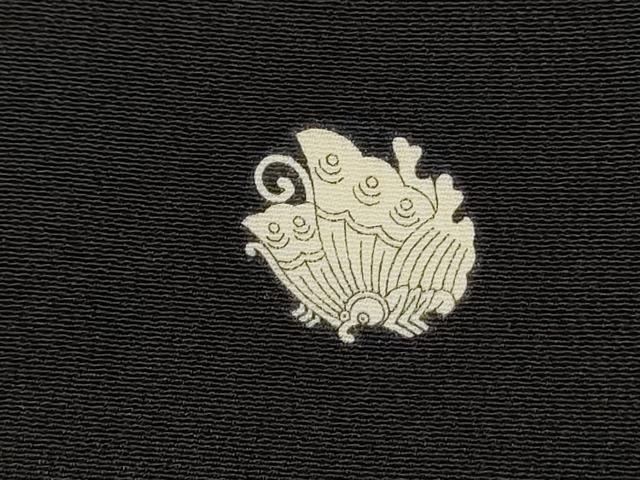 平和屋着物■豪華黒留袖 駒刺繍 飛鶴枝梅文 金彩 正絹 逸品 DABH1219qa