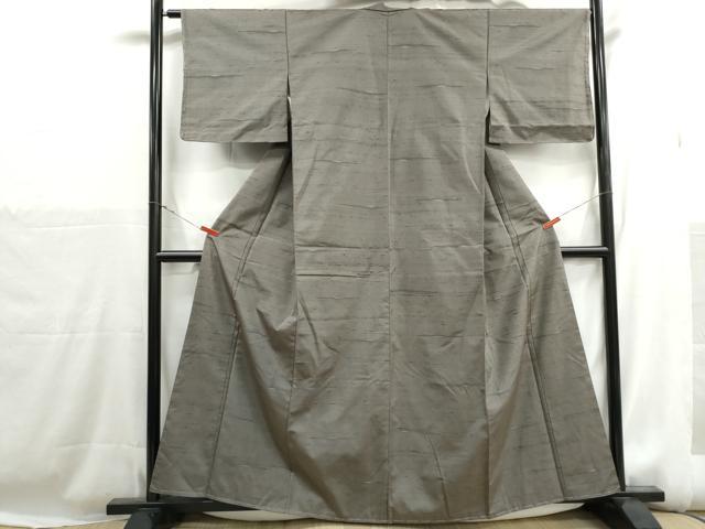 平和屋着物■上質な紬 霞文 正絹 逸品 DABH1225qa