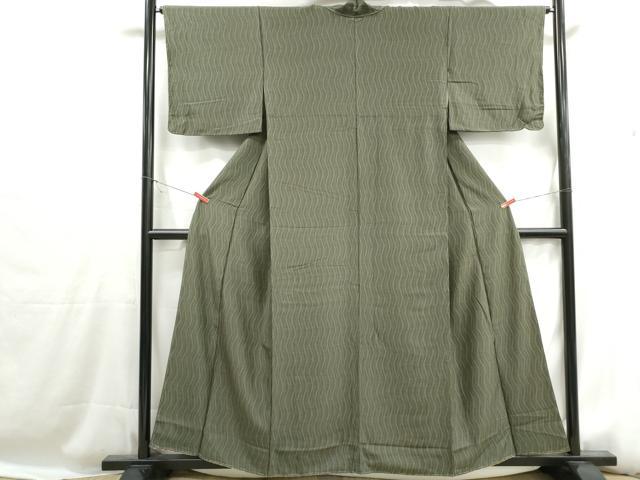 平和屋着物■上質な小紋 花間道 正絹 逸品 DABH1229qa