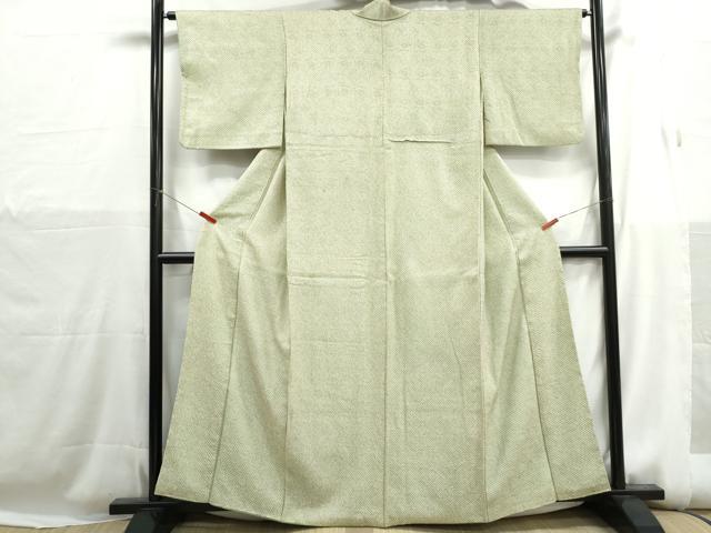 平和屋着物■大変加工の良い総絞り小紋 正絹 逸品 DABH1254qa