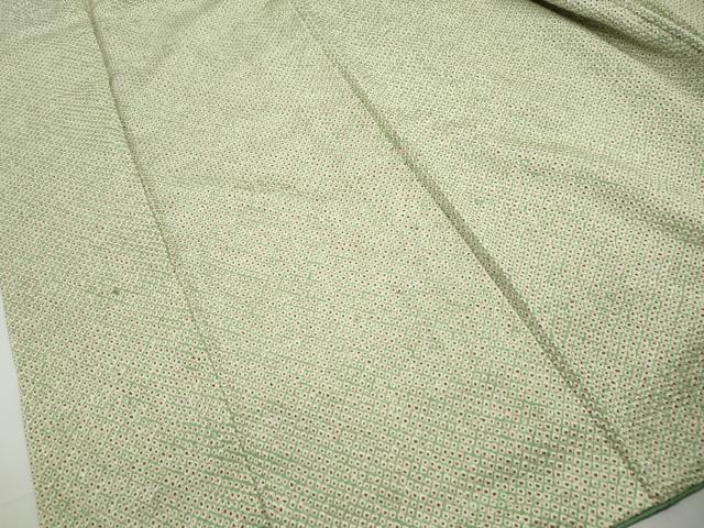 平和屋着物■大変加工の良い総絞り小紋 正絹 逸品 DABH1254qa