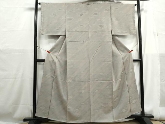 平和屋着物■上質な小紋 立波文 暈し染め 正絹 逸品 DABH1261qa