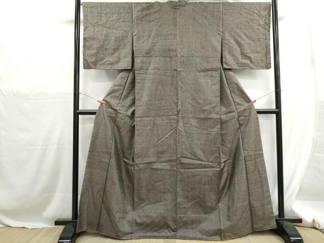 平和屋着物■上質な紬 霞文 正絹 逸品 DABH1273qa