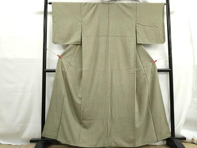 平和屋着物■小紋 霞文 洗える着物 DABH1294qa