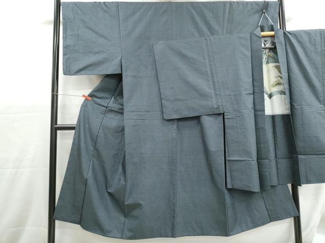 平和屋着物■男性 本場大島紬 アンサンブル 100亀甲 総詰め 正絹 逸品 DABH1296qa