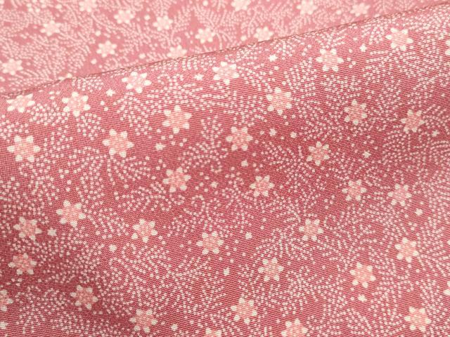 平和屋着物■上質な小紋 舞花文 正絹 逸品 DABH1309qa