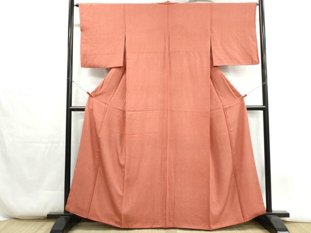 平和屋着物■江戸小紋 鮫小紋間道 正絹 逸品 DABH1350qa