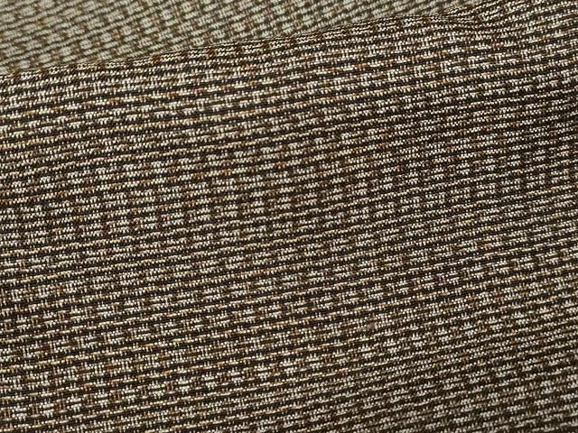 平和屋着物■男性 本場大島紬 格子文 正絹 逸品 DABH1413qa