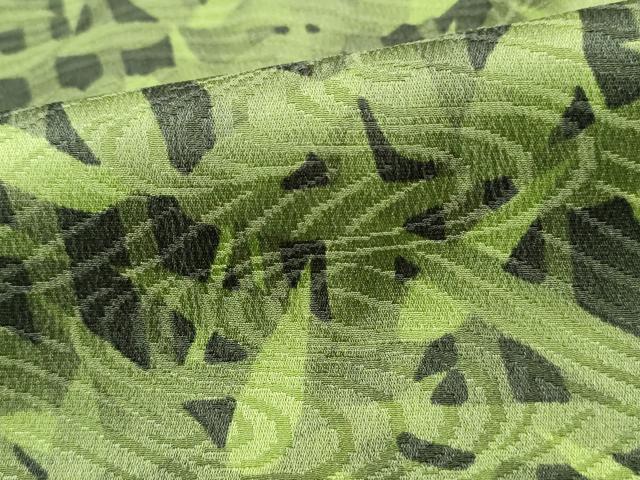 平和屋着物■上質な小紋 笹竹文 正絹 逸品 DABH1441qa