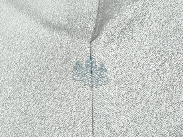 平和屋着物■訪問着 竹屋町刺繍 総刺繍 駒刺繍 抽象花文 暈し染め 銀通し地 正絹 逸品 DABH1483qa