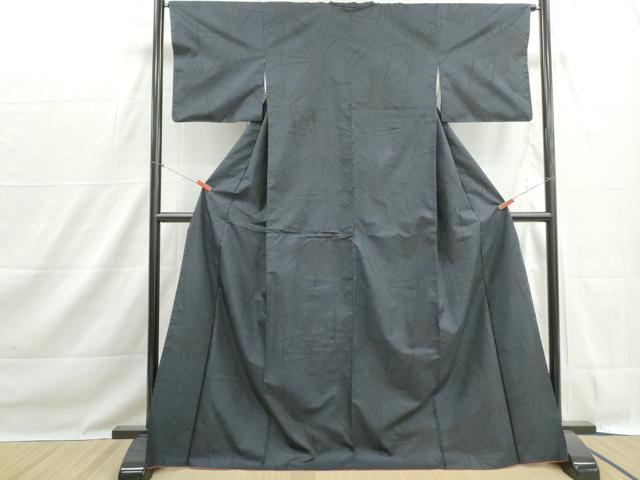 平和屋着物■本場大島紬 7マルキ 乱菊文 正絹 逸品 DABH1484qa
