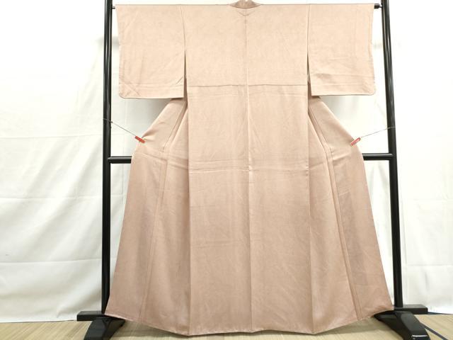 平和屋着物■上質な小紋 よろけ縞 正絹 逸品 DABH1488qa