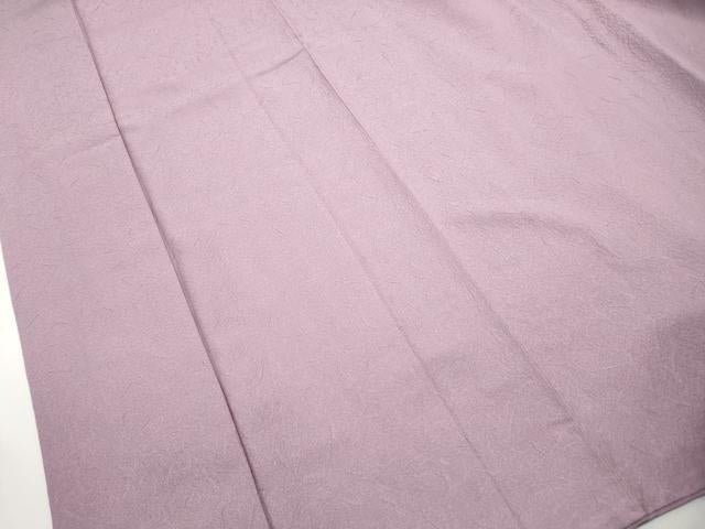 平和屋着物■上質な色無地 霞地紋 紅藤色 ますいわ屋扱い 正絹 逸品 DABH1504qa