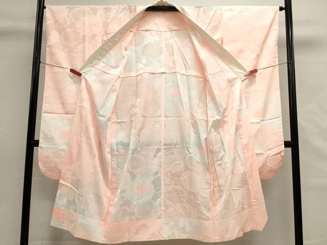 平和屋着物■振袖用長襦袢 無双仕立て 舞梅文 暈し染め 洗える着物 DABH1560cd