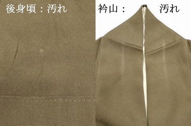 平和屋着物■江戸小紋 鮫小紋柄 正絹 逸品 DABH1586cd